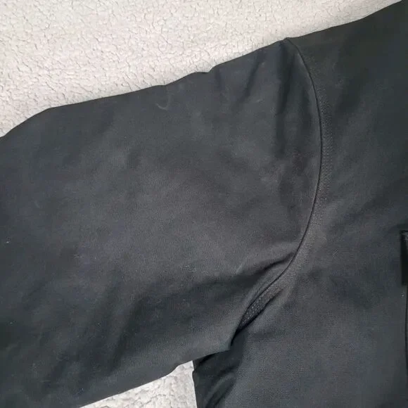 Carhartt Jacket 4XL Black Loose Fit Firm Duck Insulated Traditional Work C003 - Picture 12 of 13